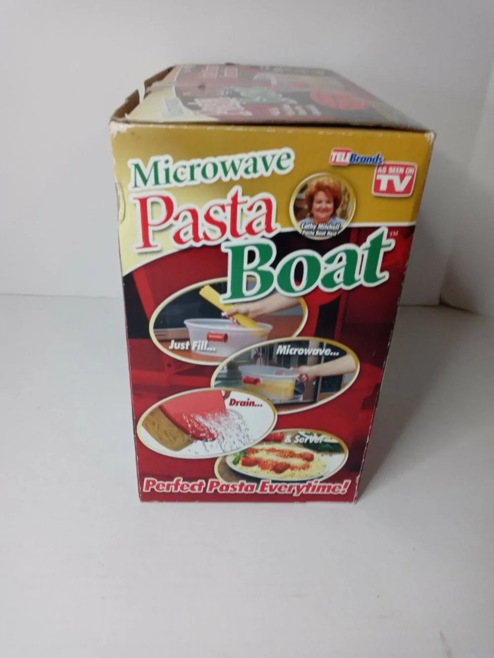 Microwave PASTA BOAT by Telebrands As Seen On TV Perfect Pasta